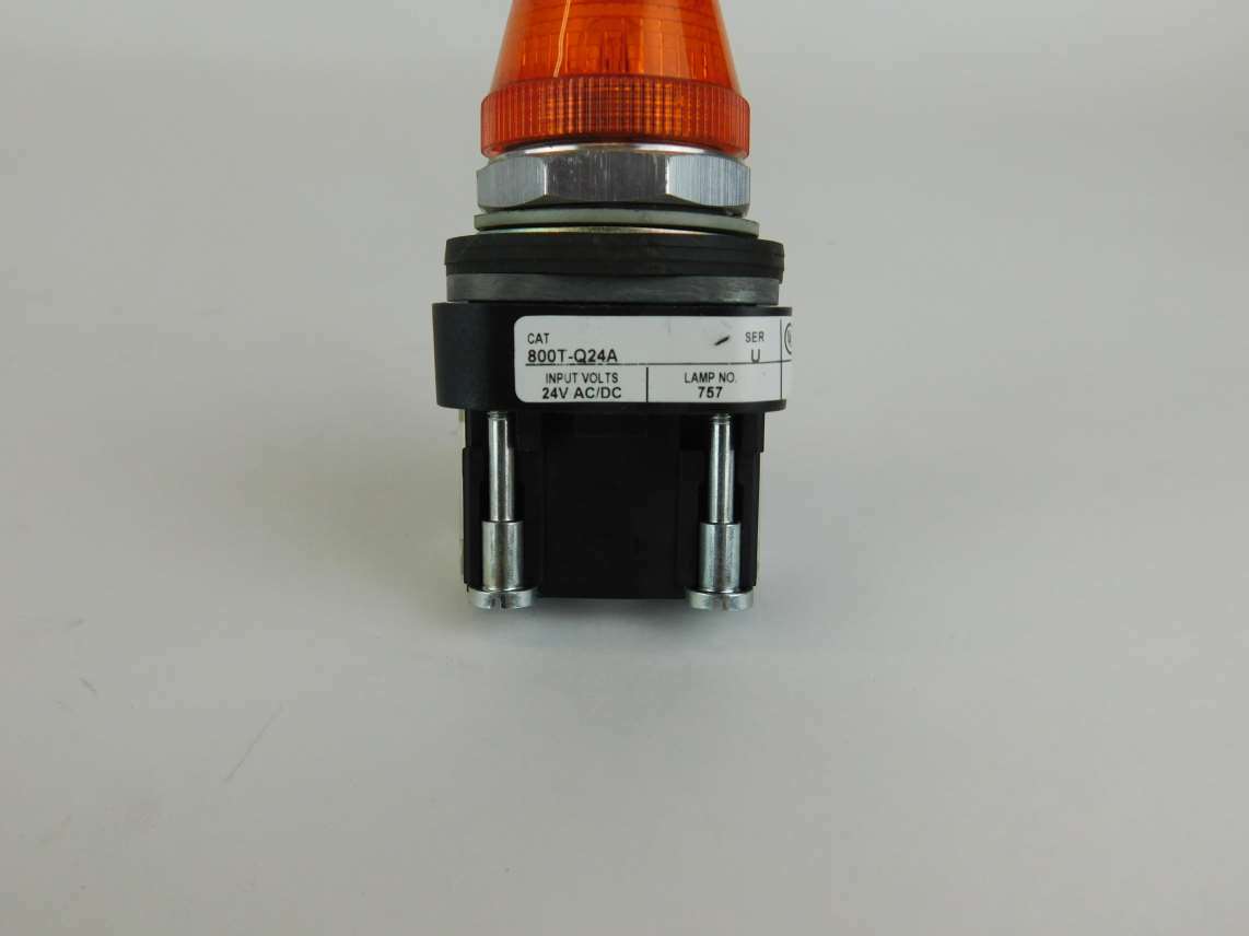 Allen-Bradley 800T-Q24A Control Light Orange | eBay