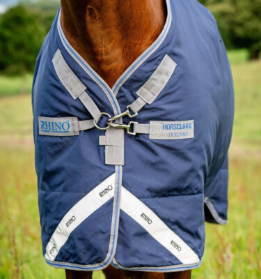 Horseware Amigo Bravo 12 Plus udedækken, 250 g - 1200D vandtæt