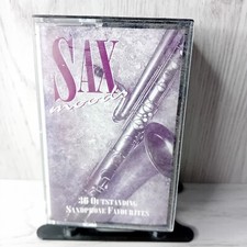 SAX MOODS 36 HITS CASSETTE TAPE ALBUM - RARE MUSIC