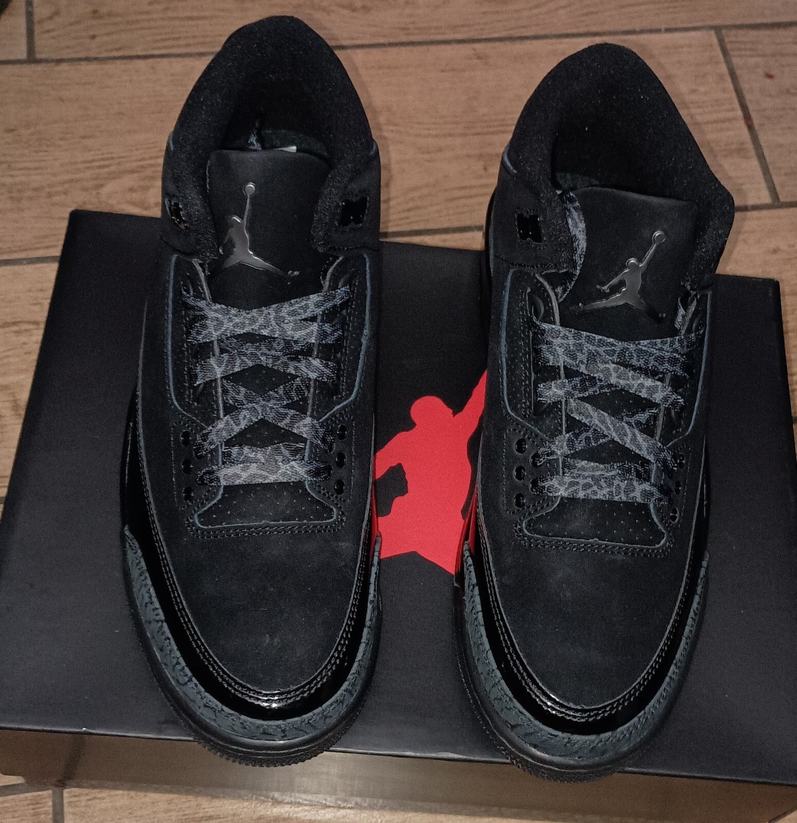 Size 15 - Air Jordan 3 Retro 2025 Black Cat for sale online | eBay