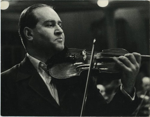 David Oistrach sowjetischer Geiger von Georges Maiteny Foto um 1950 #2