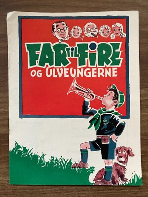 Far til fire og ulveungerne Peter Malberg B. Preis 1958 Dänisches Filmprogramm