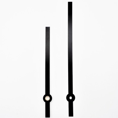 Jeu d/'aiguilles quadrille noire 65 mm mouvement pendule quartz