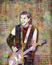 GAVIN ROSSDALE of BUSH 8x10in Poster Gavin Rossdale Bush Art Free Shipping