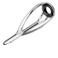 Curved Frame Replacement Fishing Rod Tip With Whip-On Leg Eye Guide