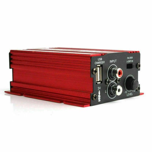 Mini Stereo Verstärker Hi-Fi MP3 Audio Radio für Auto DC12V 1A - Bild 2 von 10