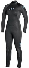 XCEL 7/6mm Women's HydroFlex SCUBA Wetsuit - Black, Size 10