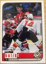 1998 UPPER DECK BOBBY HOLIK New Jersey Devils NHL HOCKEY CARD #115