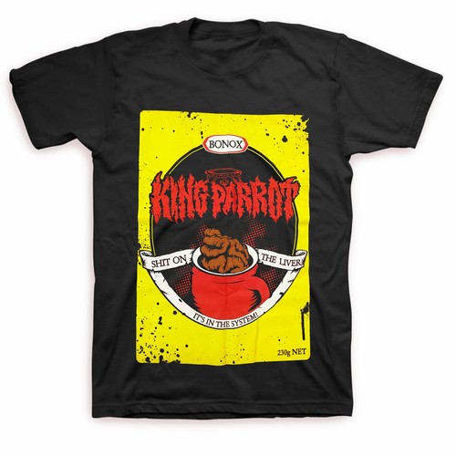 King Parrot - Bonox T-shirt (Black) | eBay