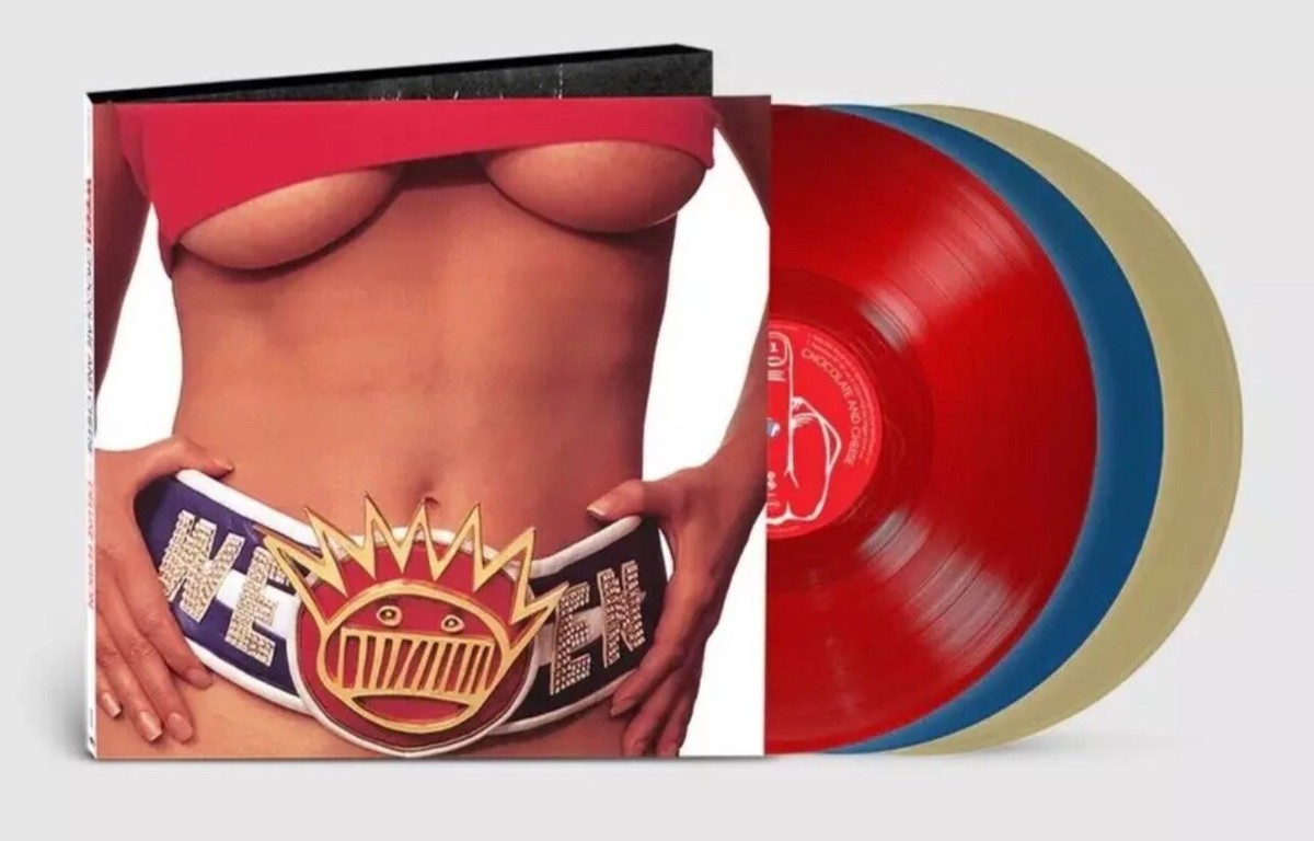 Ween Chocolate & Cheese Tri Color Championship Belt Vinyl 3xLP