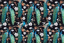 3D Animal Peacock Floral Pattern Wall Murals Wallpaper Murals Wall Sticker 62