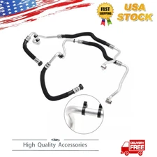 Engine Oil Cooler Line Hose Pipe 17227589509 17227589510 For BMW 550i 650i 750i