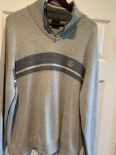 Bogner Mens Ski Sweater. Gray. Size 44. Mint Condition