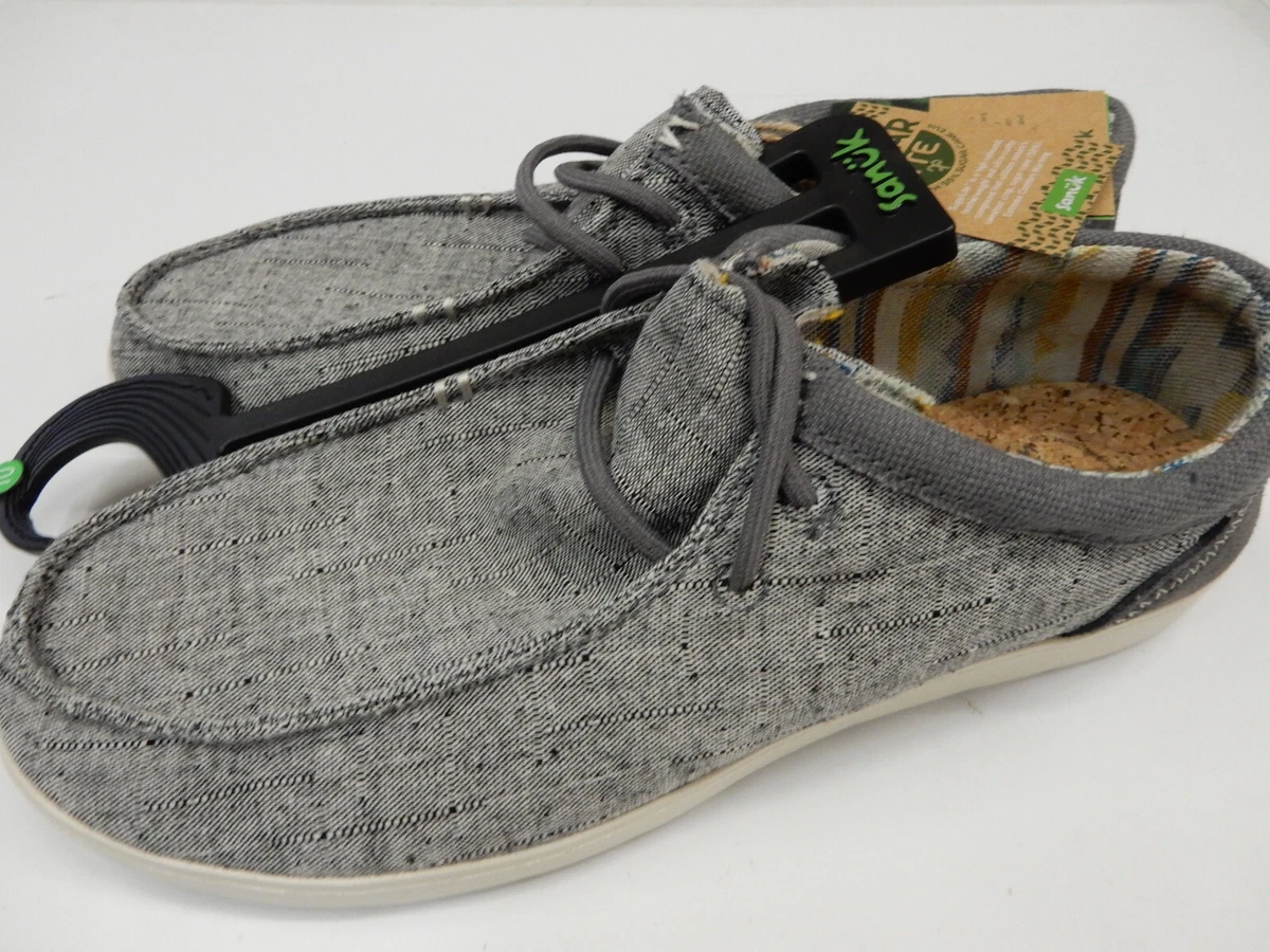 Sanuk Womens Shaka Lite SL Washed Black 9