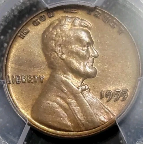 1955 DDO Wheat Cent Doubled Die Obverse FS-101 PCGS AU Details