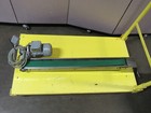 No Name Flat Belt Conveyor Assembly .21 Kw 480V 3Ph Belt 36"L 2-1/2"W - Used