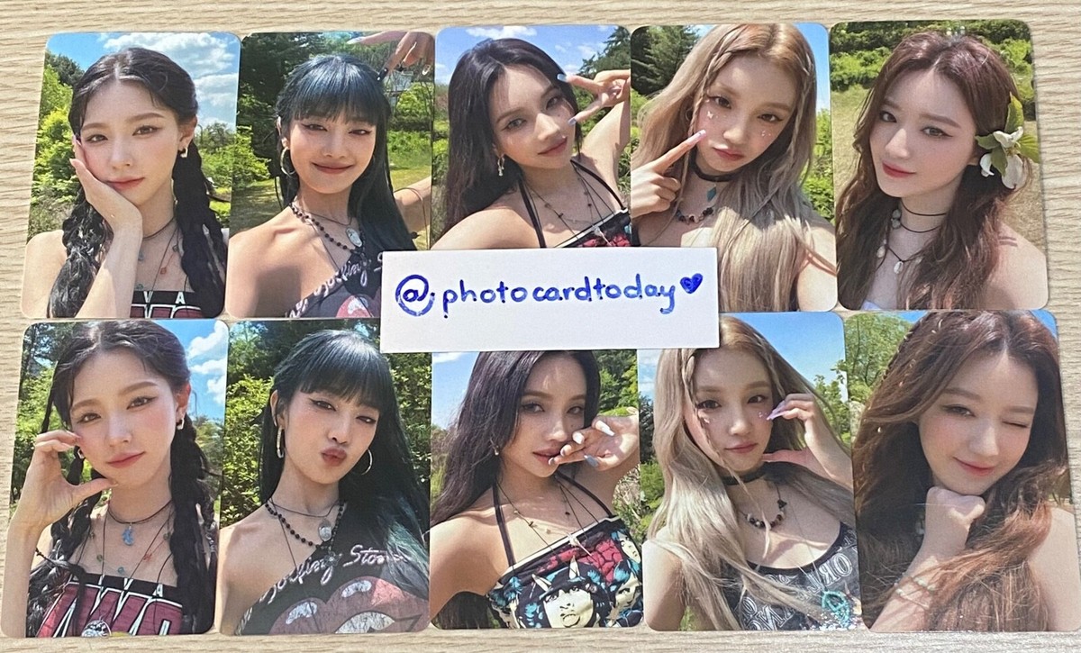 gidle アイドゥル i am freeーty G)-IDLE WORLD TOUR I AM FREE-TY MD PHOTO CARD SET | eBay