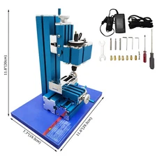 Miniature Drilling and Milling Machine 100-240V DIY Tool Teaching Equipment