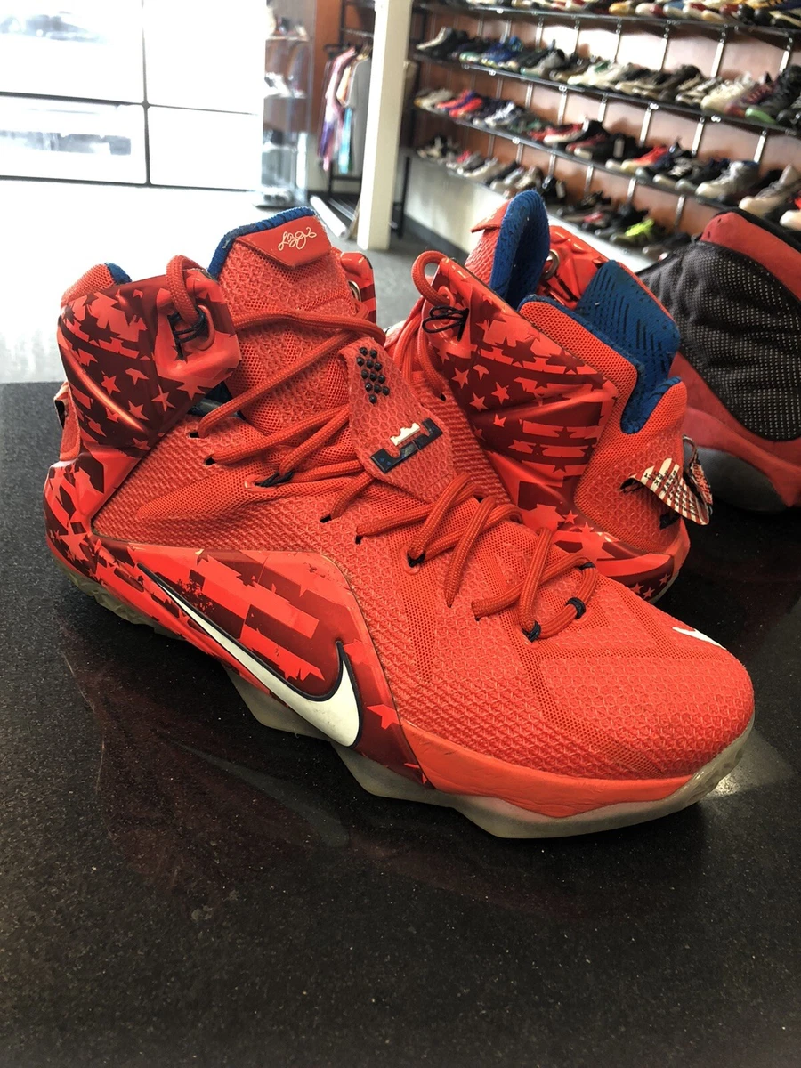 Lebron 12 fourth of july hotsell