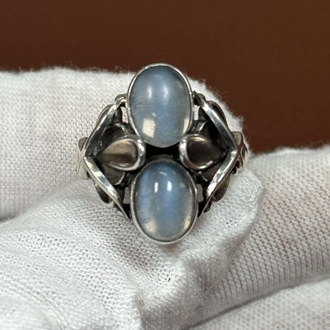 Georg Jensen SV925 48 Moonstone Ring