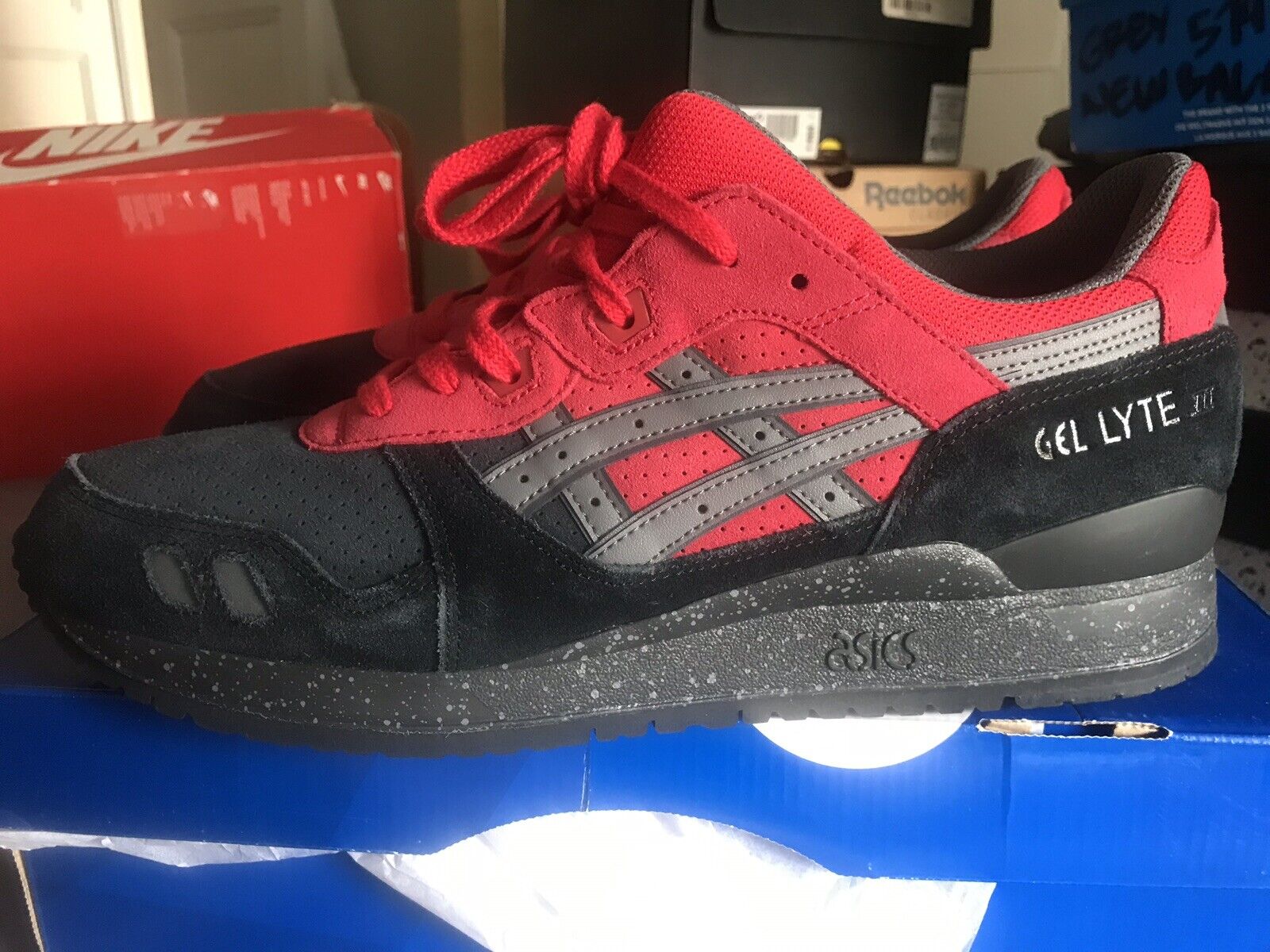 ventilador sequía Confusión asics gel lyte iii 3 Christmas Pack “bad Santa” Sz 13 Kith Supreme | eBay