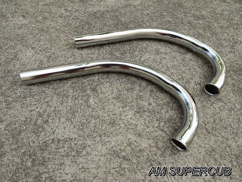 HONDA C92 C95 CA92 CA95 CA160 Header Pipes EXHAUST MUFFLER , PAIR - Picture 4 of 6
