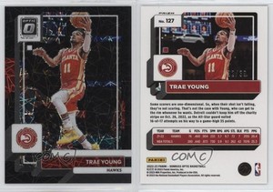 2022-23 Panini Donruss Optic Black Velocity Prizm /39 Trae Young #127