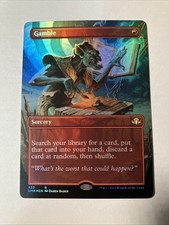 Gamble Dominaria Remastered MTG Card #433 2023 Borderless Foil