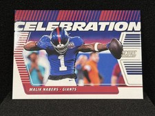 🔥🔥2025 Panini Score - Malik Nabers - Celebration New York Giants C-MNA🔥🔥