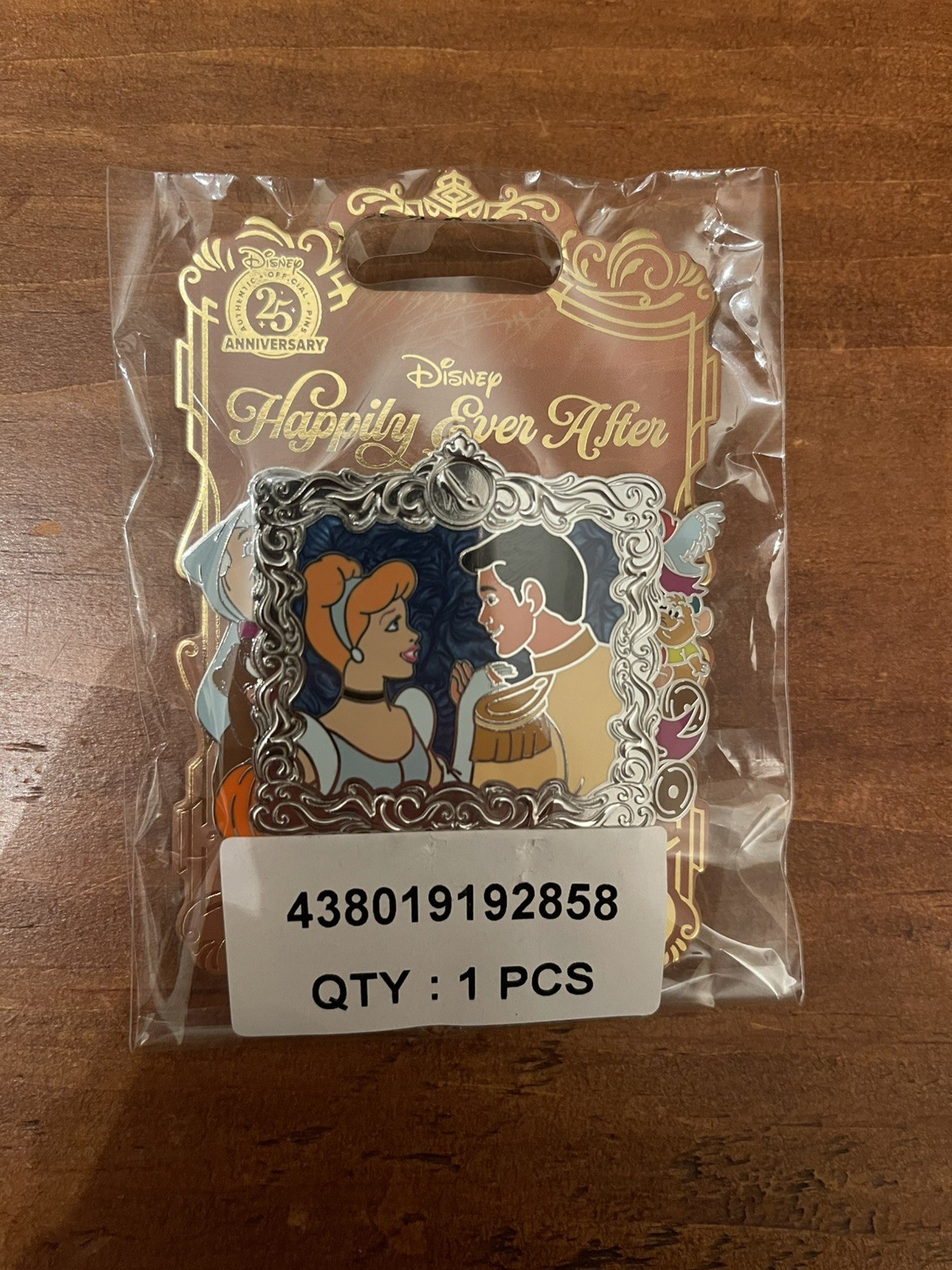 Cinderella Happily Ever After Slider Pin Limited Edition of 2400