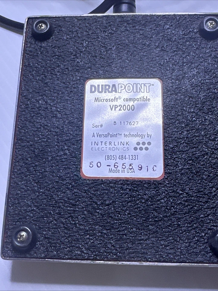 NEW DURAPOINT VP2000 INDUSTRIAL MOUSE - Untested - Image 4 of 4