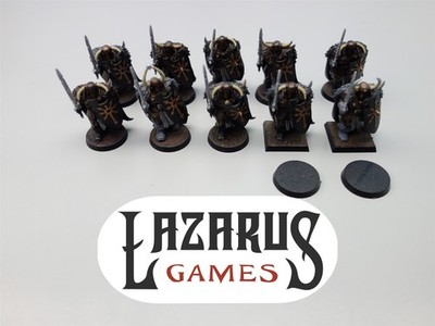 Warhammer FB Warriors Chaos AoS Slaves Darkness - x10 Chaos Warriors (painted) 