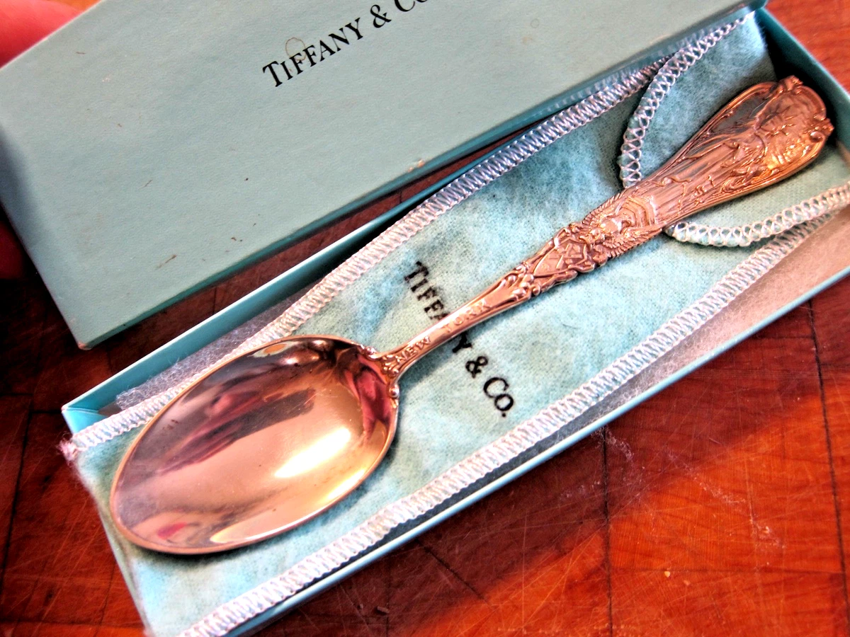 Tiffany & Co. Antique US Sterling Silver Souvenir Spoons for sale