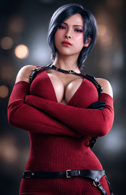 Resident Evil Ada Wong Poster 11x17 inches Survival Horror Video Game Art