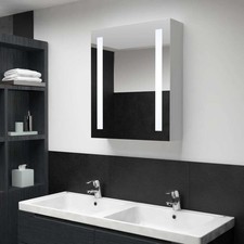 LED Bathroom Mirror Cabinet 19.7"x5.1"x27.6