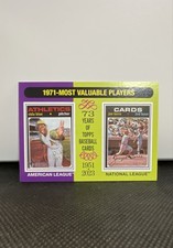 2024 Topps Heritage - MVP Joe Torre, Vida Blue #193