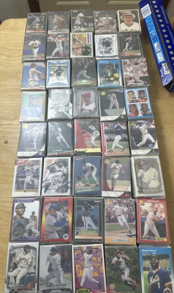 Lote de 4.000 tarjetas deportivas a granel caja colección años 60 hasta la actualidad años 70 vintage antiguo radiocontrol Foto 4 de 4