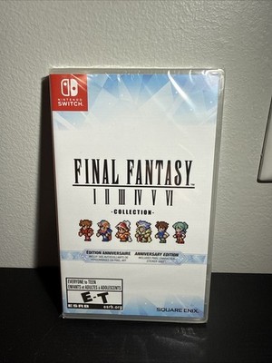 Nintendo Switch Final Fantasy I-VI Pixel Nintendo Switch Final Fantasy I-VI Pixel Remaster Collection