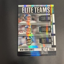 2007 Donruss Elite - Elite Teams Eli Manning, Jeremy Shockey, Brandon Jacobs...