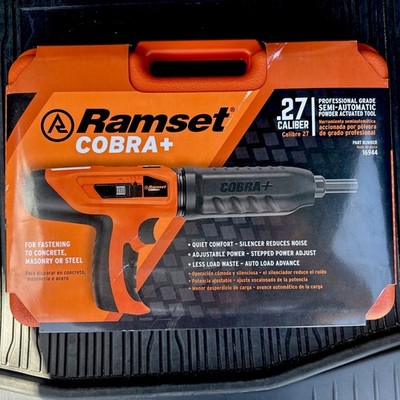 Ramset Cobra+ Pro Grade 0.27 Caliber Semi-Automatic Powder Actuated Tool - NEW