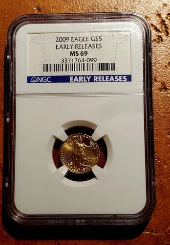 2009 1/10 Oz American Eagle Gold Bullion Coin ~ MS 69 ~ NO RESERVE!