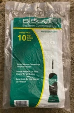 Bissell U800PK10 BigGreen Commercial Vacuum Cleaner Bags 10 Count Fits BGU8000