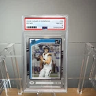 2024 Panini Clearly Donruss Rated Rookie Bo Nix #56 PSA 8 Rookie RC