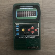 1978 Mattel Electronics: Football 2 Handheld Video Game See Video It's Alive
