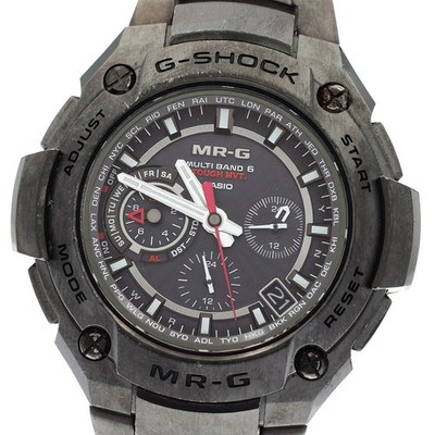 カシオ G-SHOCK MRG-8100B-1AJF CASIO CASIO G shock MR-G MRG-8100B-1AJF black Dial Solar Powered Men's