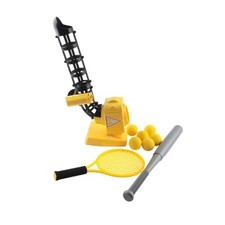 Automatic Baseball Pitching Machine Outside Backyard Toys Set for Girls Boys