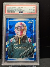2021 Topps Chrome Sapphire Edition Formula 1 Variations Checklist Gallery 38