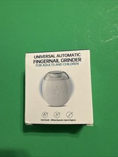 Electric Nail Grinder Automatic LED Light Trimmer Toe Cutter Usb Rechargeable