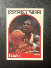 Dominique Wilkins 1989-90 NBA HOOPS Atlanta Hawks # 130