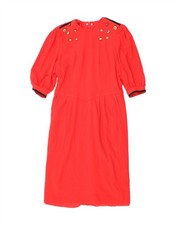 ANTONETTE Womens Maxi Dress EU 40 Medium Red EO13